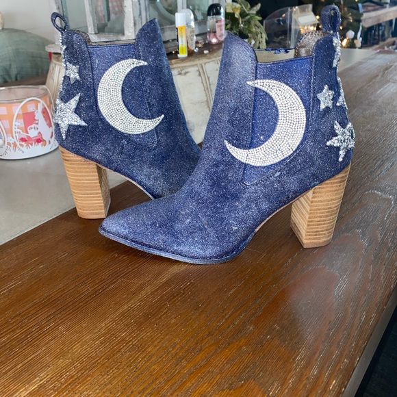 NWTs Judith March Midnights Boots Booties Taylor Swift Eras Tour Size 6.5 - Picture 1 of 5